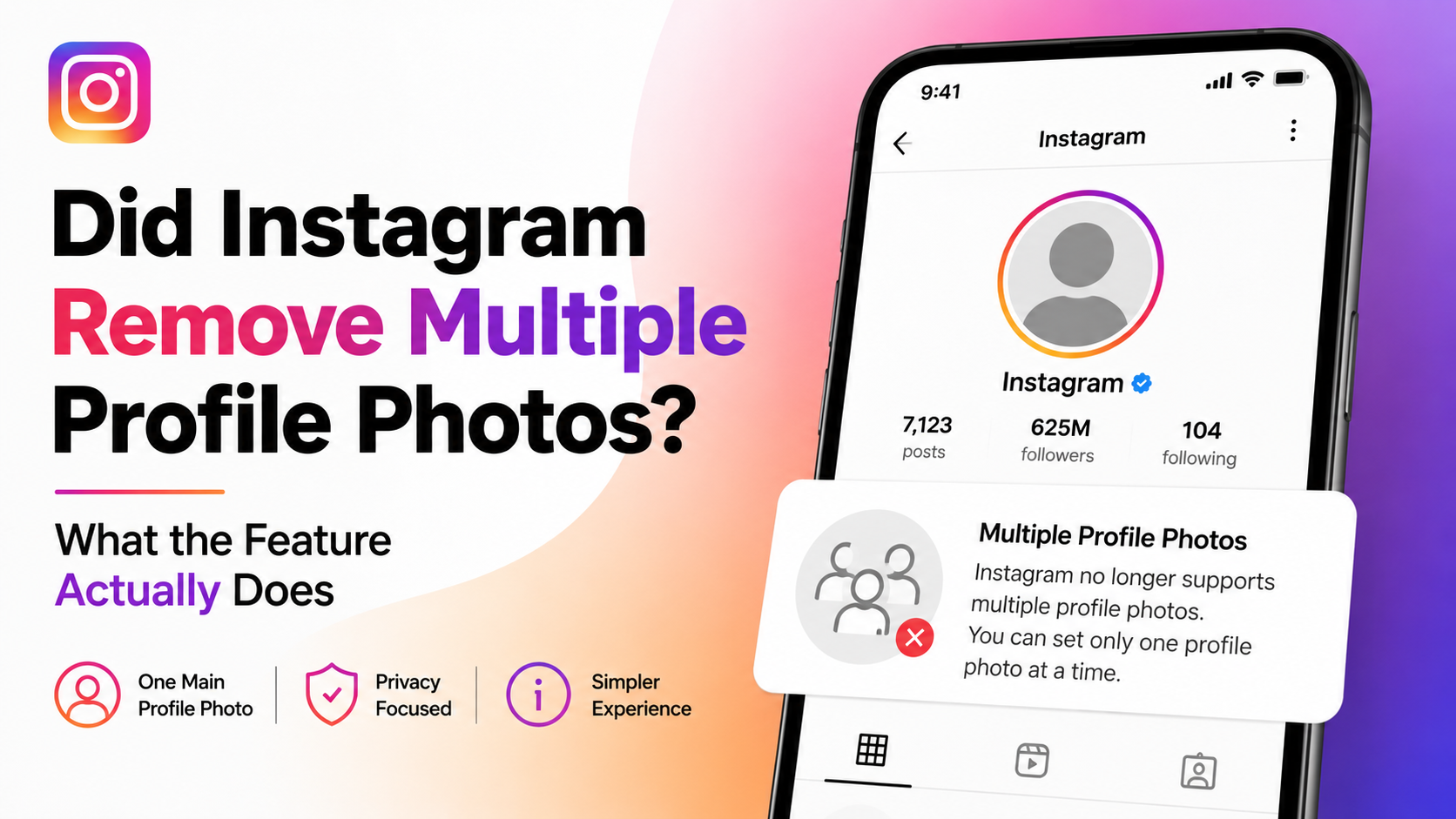 Did Instagram Remove Multiple Profile Photos? What the Feature Actually Does