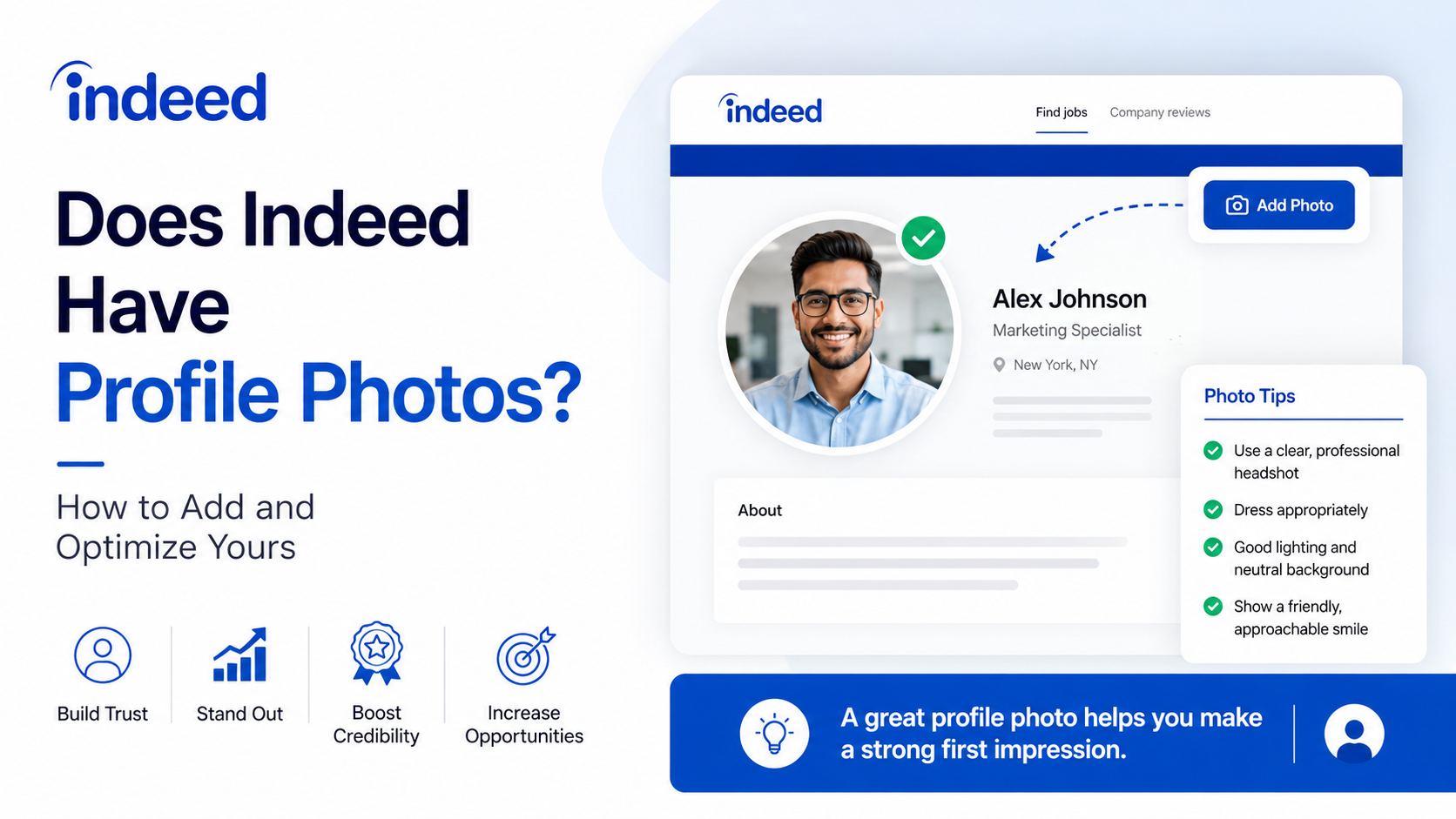 Does Indeed Have Profile Photos? How to Add and Optimize Yours