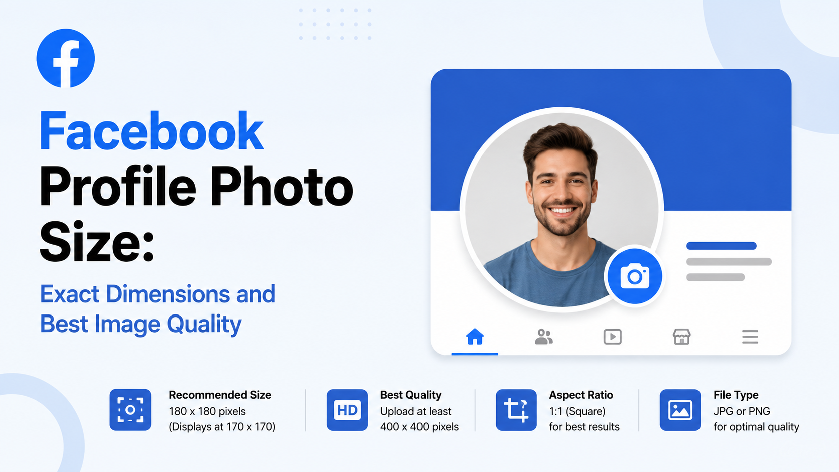 Facebook Profile Photo Size: Exact Dimensions and Best Image Quality