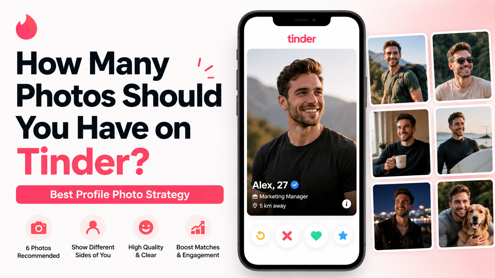 How Many Photos Should You Have on Tinder? Best Profile Photo Strategy