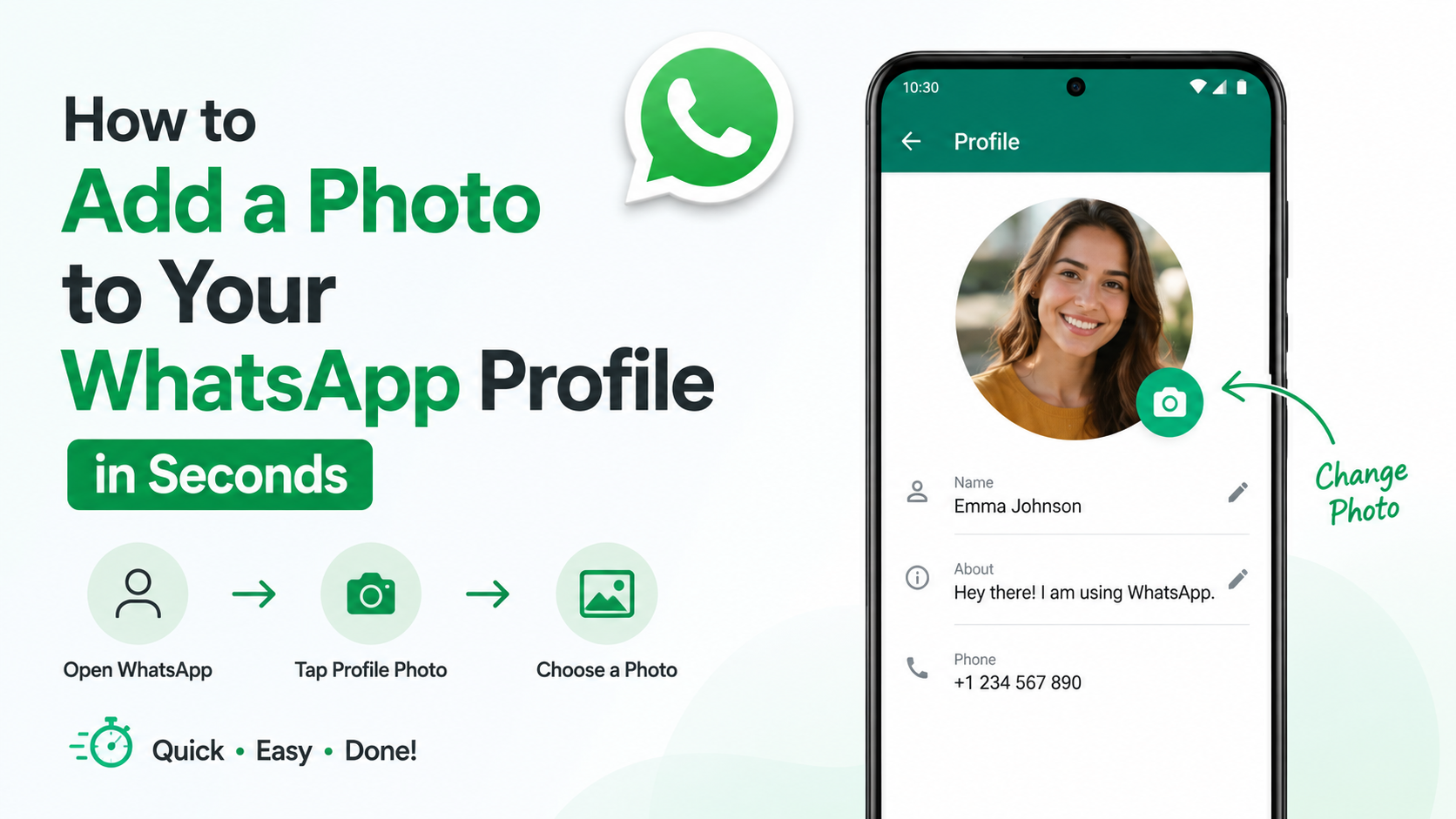 How to Add a Photo to Your WhatsApp Profile in Seconds