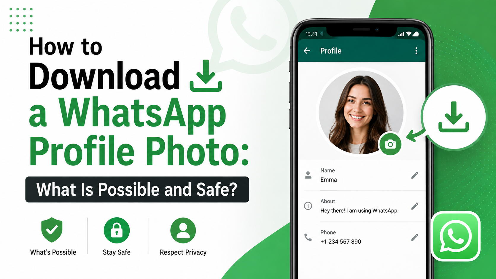 How to Download a WhatsApp Profile Photo: What Is Possible and Safe?