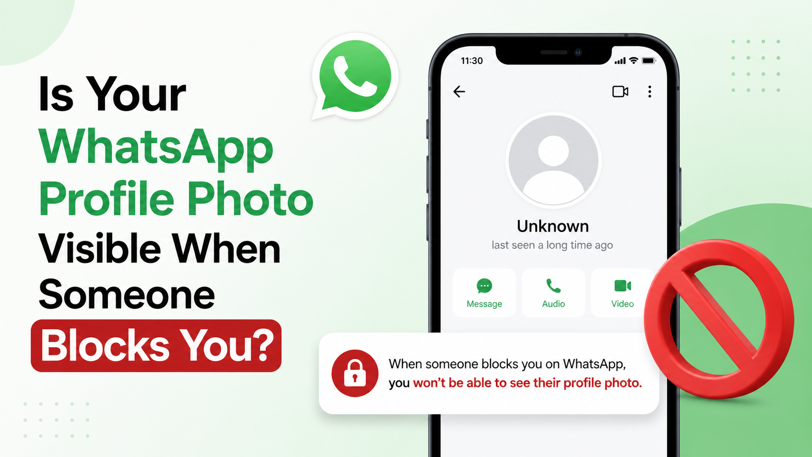Is Your WhatsApp Profile Photo Visible When Someone Blocks You?