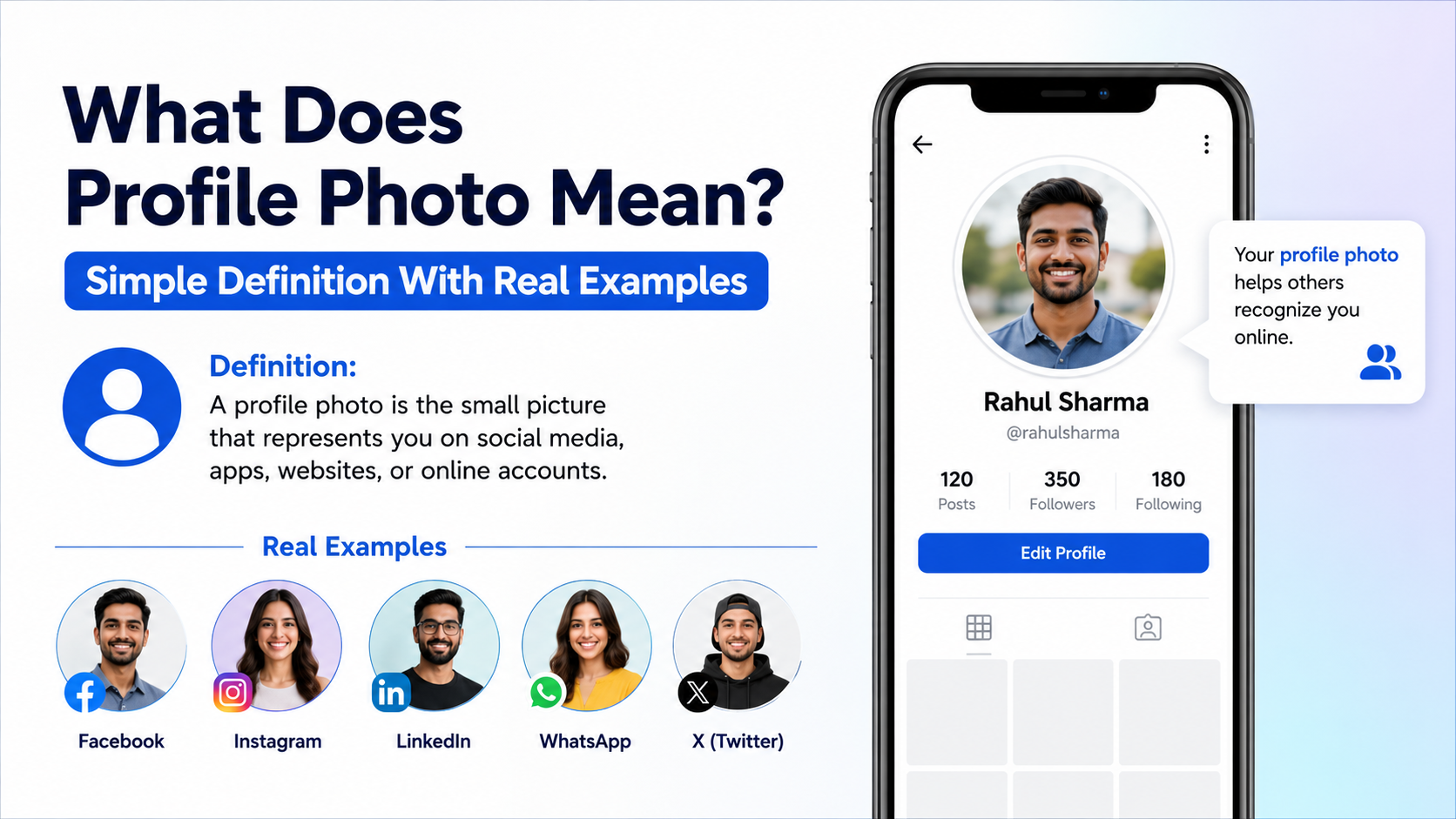 What Does Profile Photo Mean? Simple Definition With Real Examples