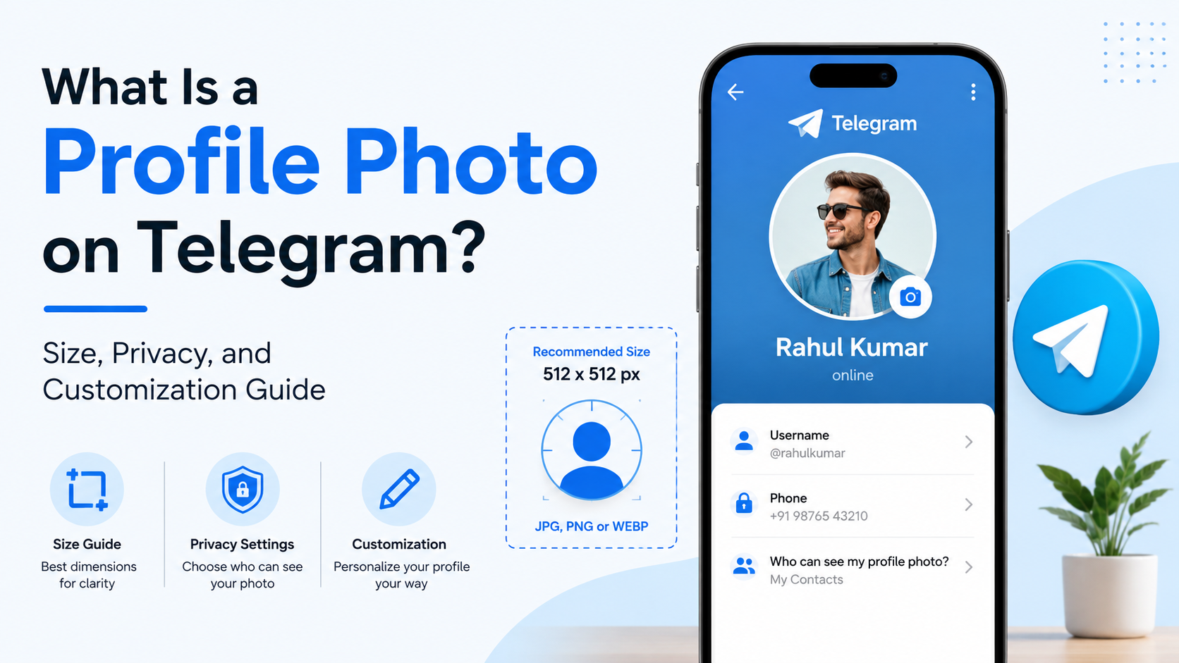 What Is a Profile Photo on Telegram? Size, Privacy, and Customization Guide