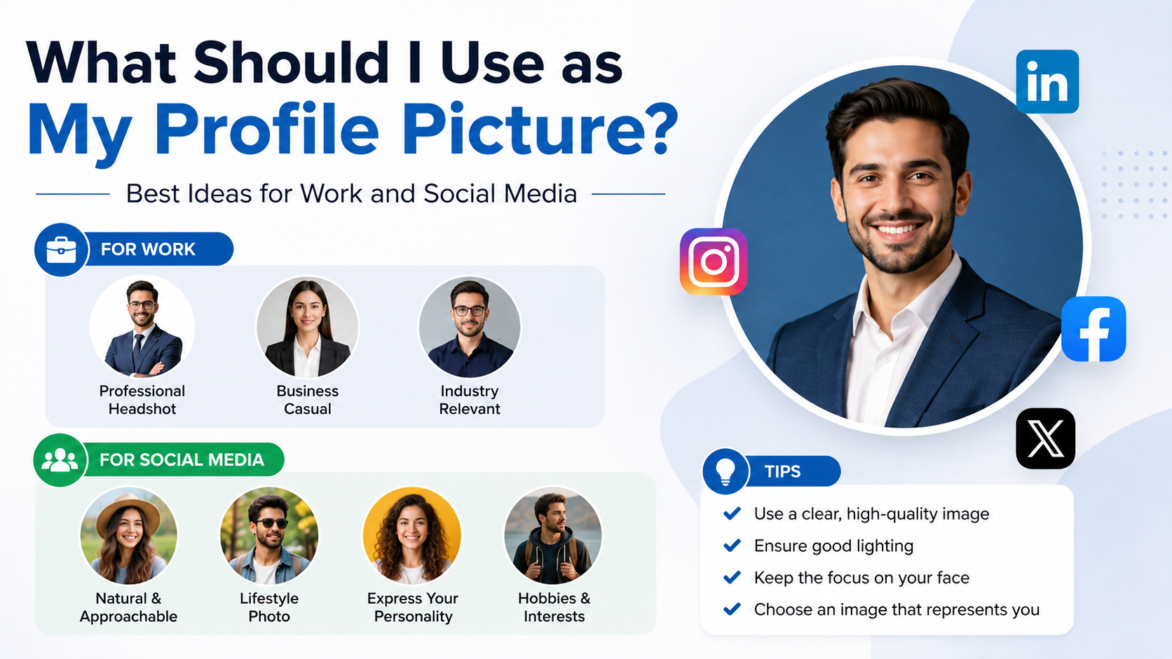 What Should I Use as My Profile Picture? Best Ideas for Work and Social Media
