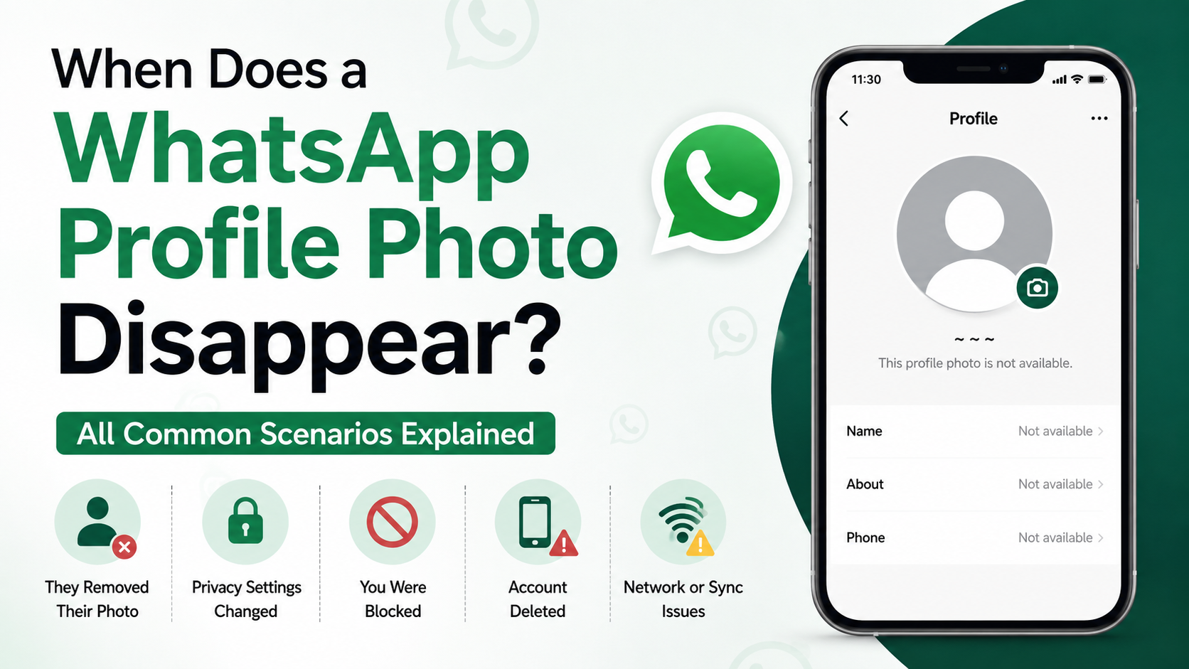 When Does a WhatsApp Profile Photo Disappear? All Common Scenarios Explained