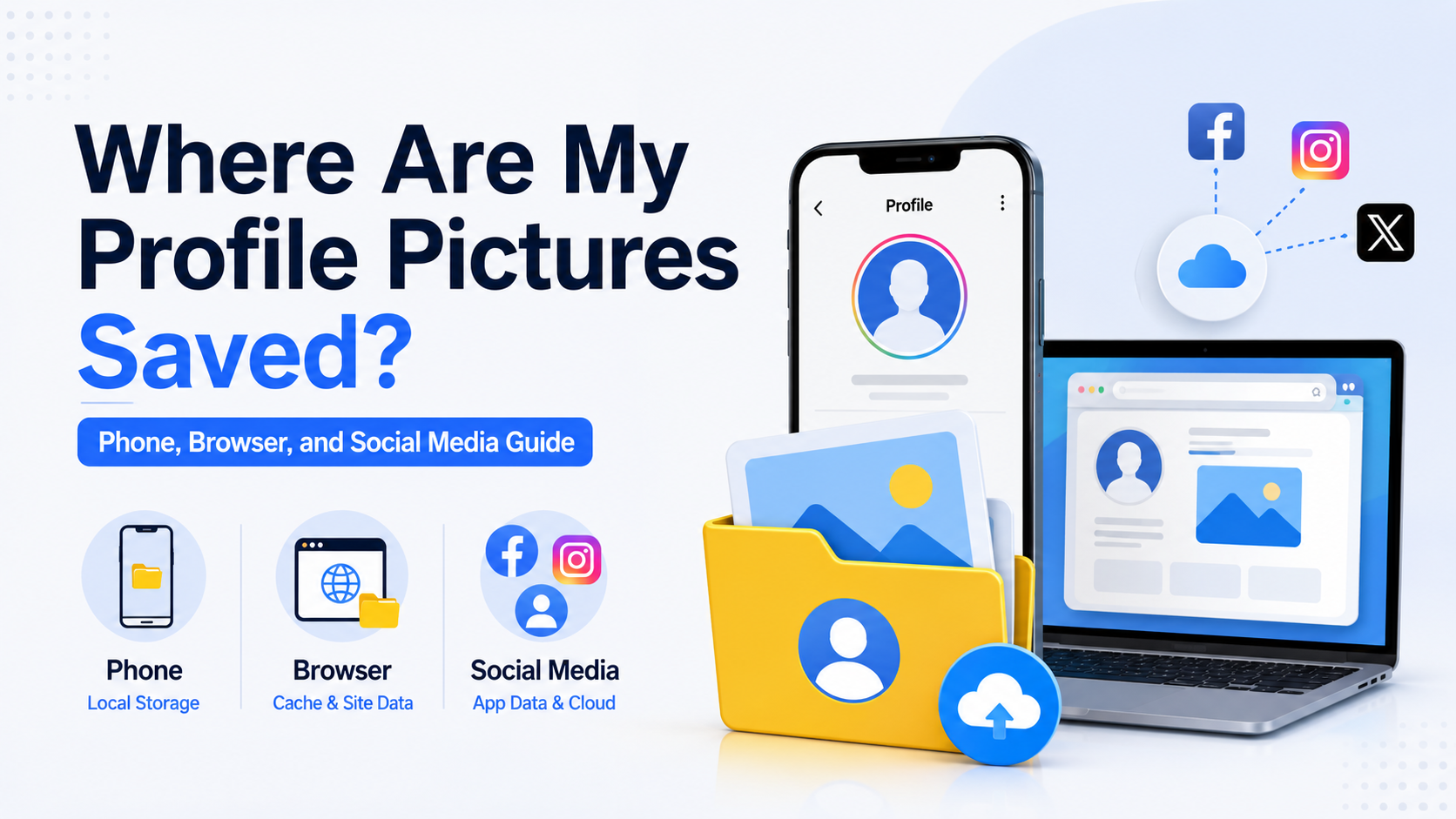 Where Are My Profile Pictures Saved? Phone, Browser, and Social Media Guide