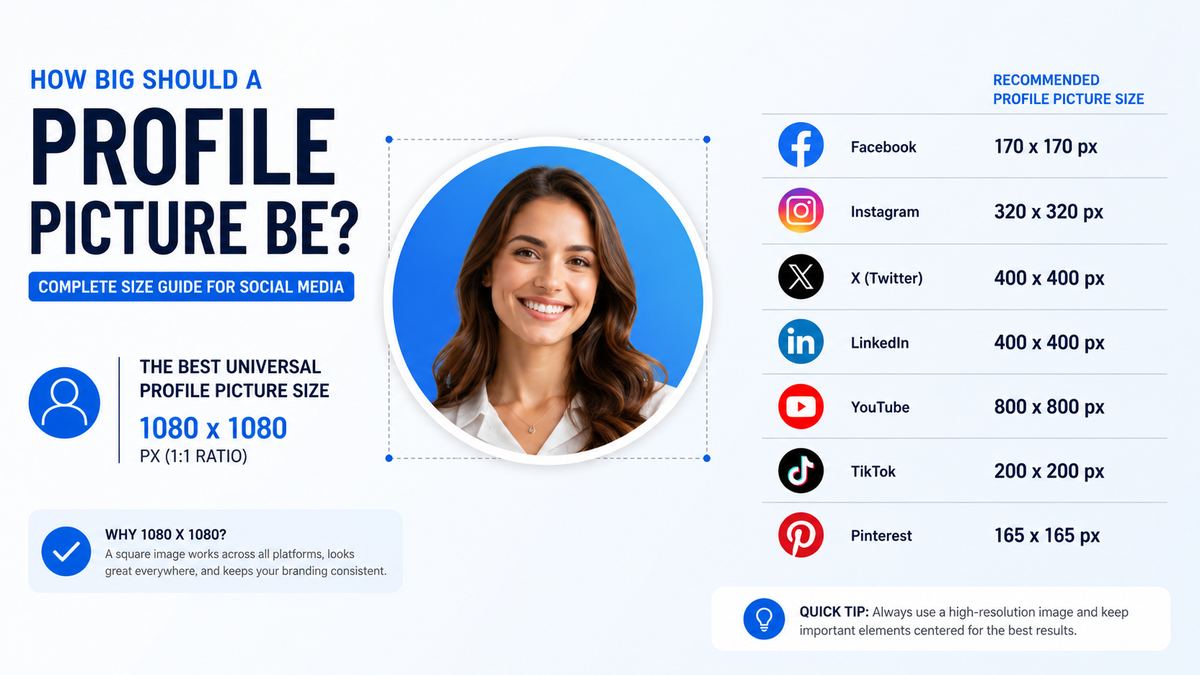 The Best Universal Profile Picture Size