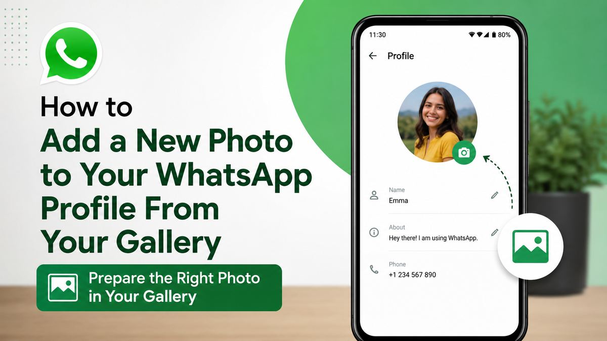 Prepare the Right Photo in Your Gallery