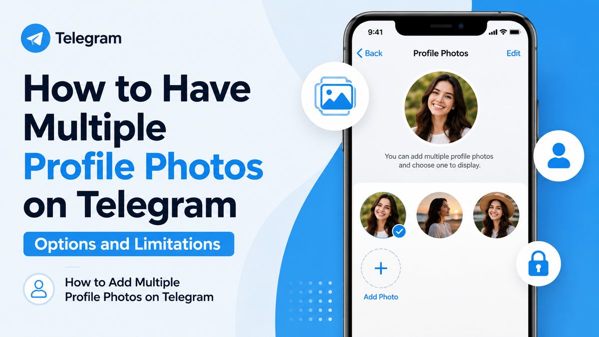 How to Add Multiple Profile Photos on Telegram