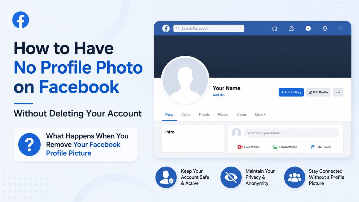 What Happens When You Remove Your Facebook Profile Picture