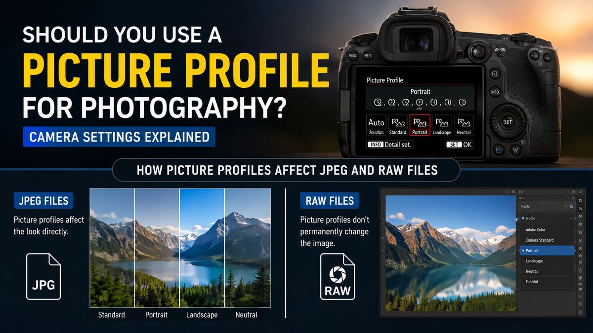 How Picture Profiles Affect JPEG and RAW Files