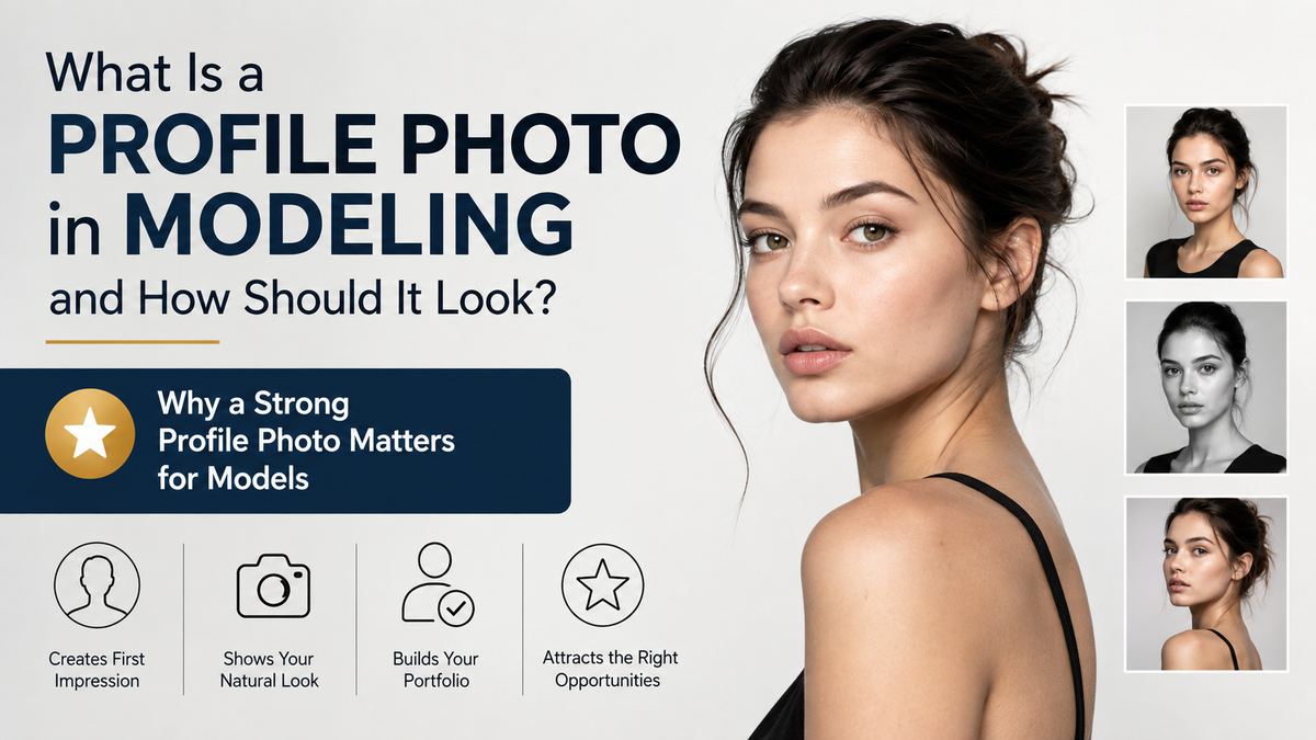Why a Strong Profile Photo Matters for Models