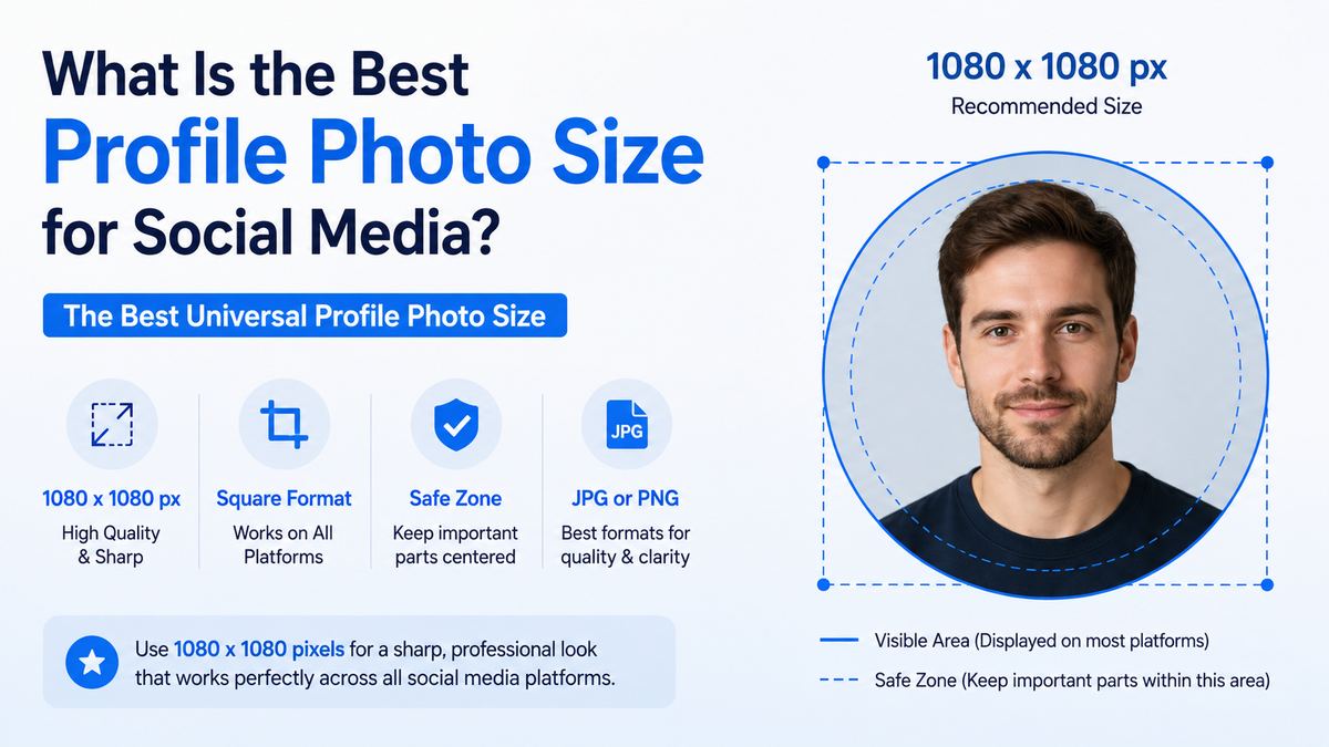 The Best Universal Profile Photo Size