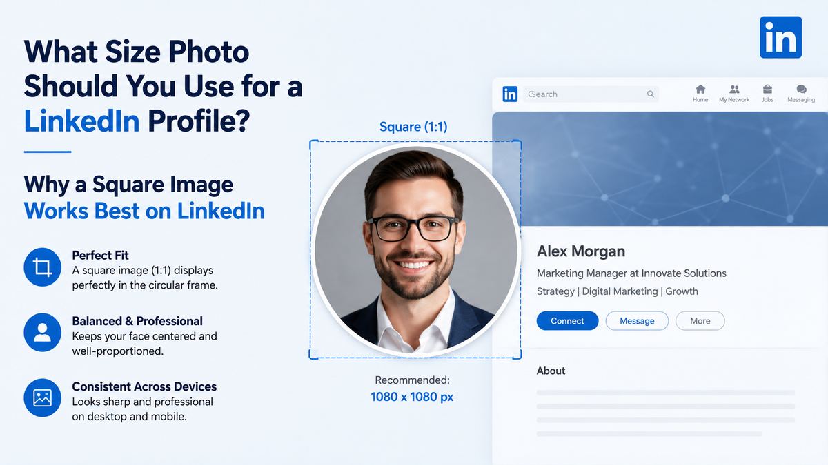 Why a Square Image Works Best on LinkedIn