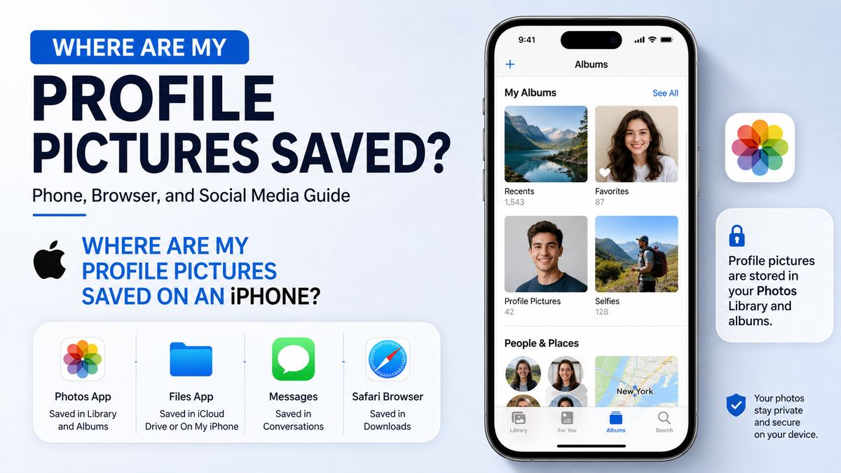 Where Are My Profile Pictures Saved on an iPhone?