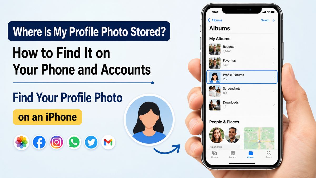 Find Your Profile Photo on an iPhone