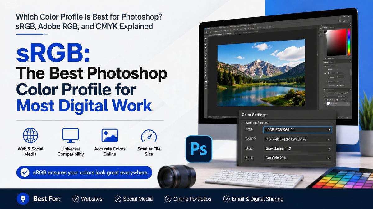 sRGB: The Best Photoshop Color Profile for Most Digital Work
