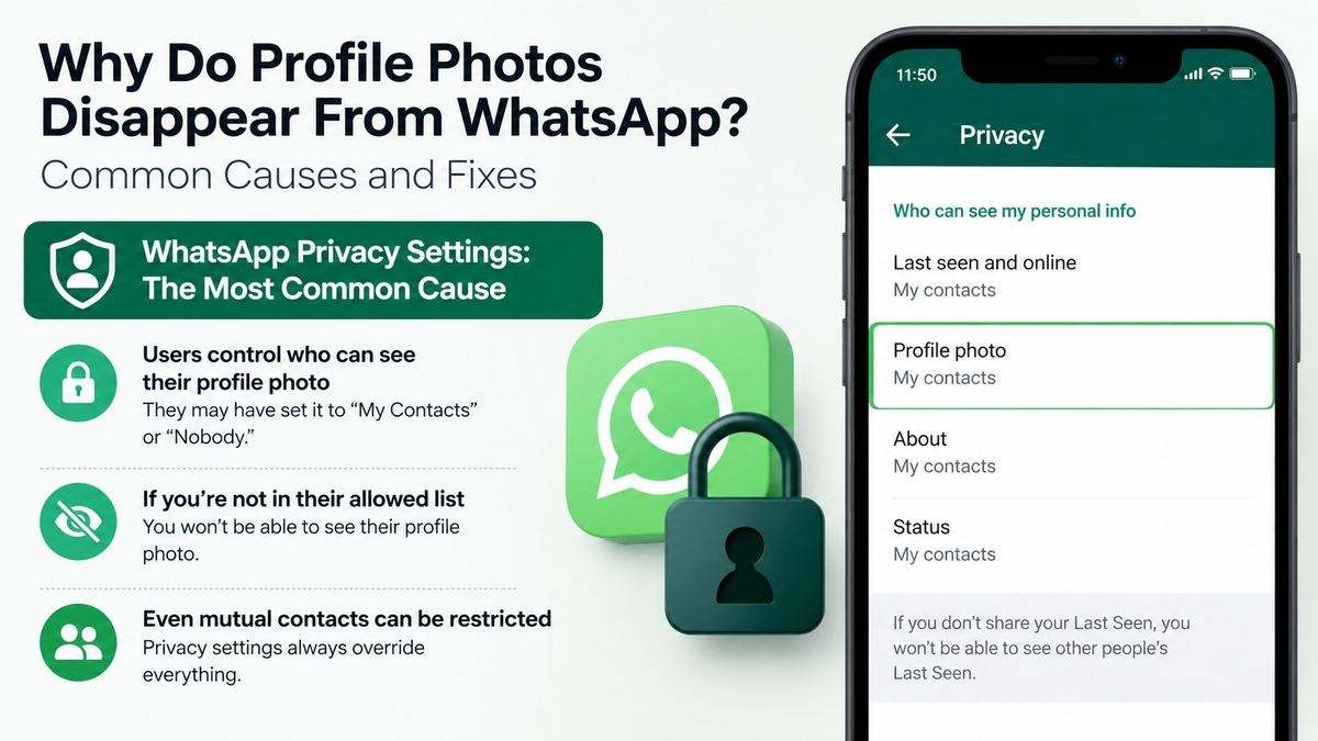 WhatsApp Privacy Settings: The Most Common Cause