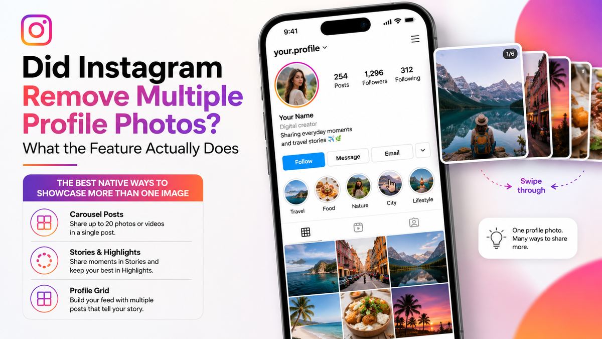 The Best Native Ways to Showcase More Than One Image