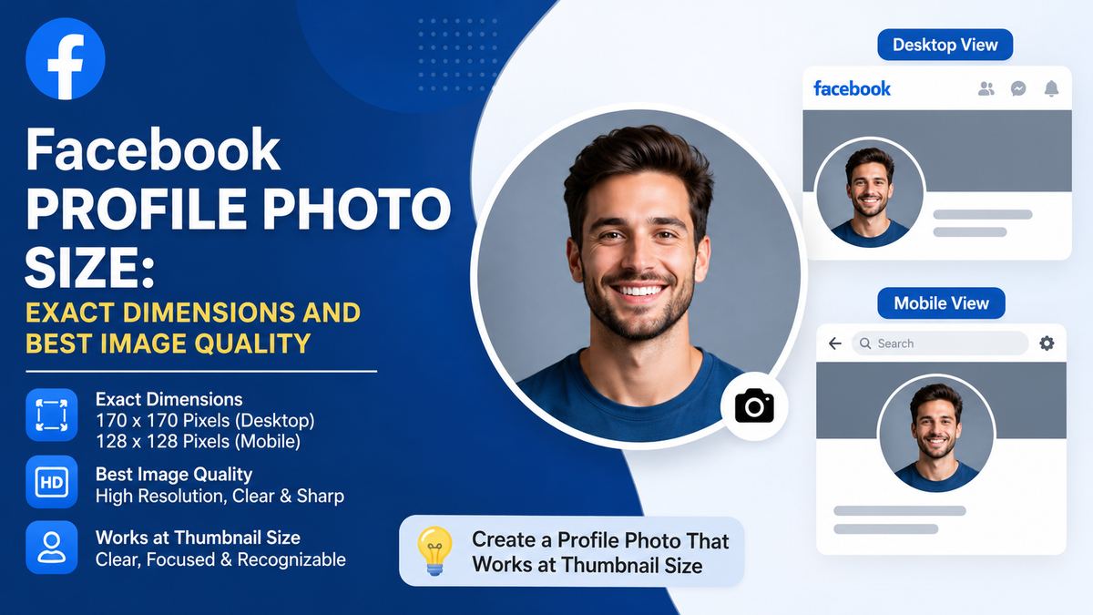 Create a Profile Photo That Works at Thumbnail Size