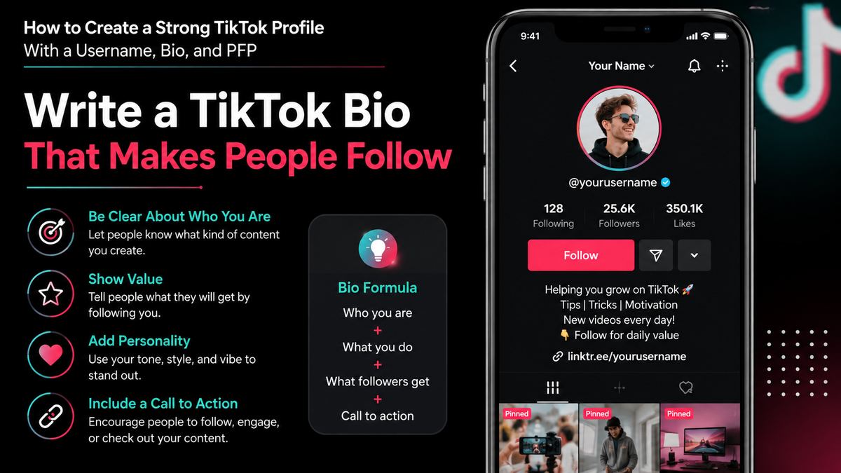 Write a TikTok Bio That Makes People Follow