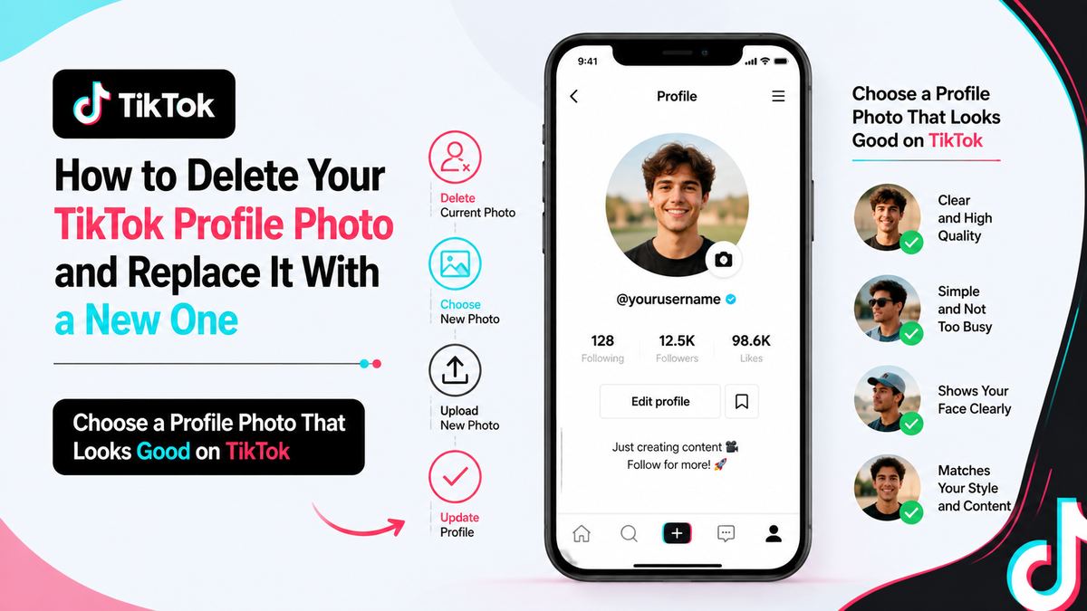 Choose a Profile Photo That Looks Good on TikTok