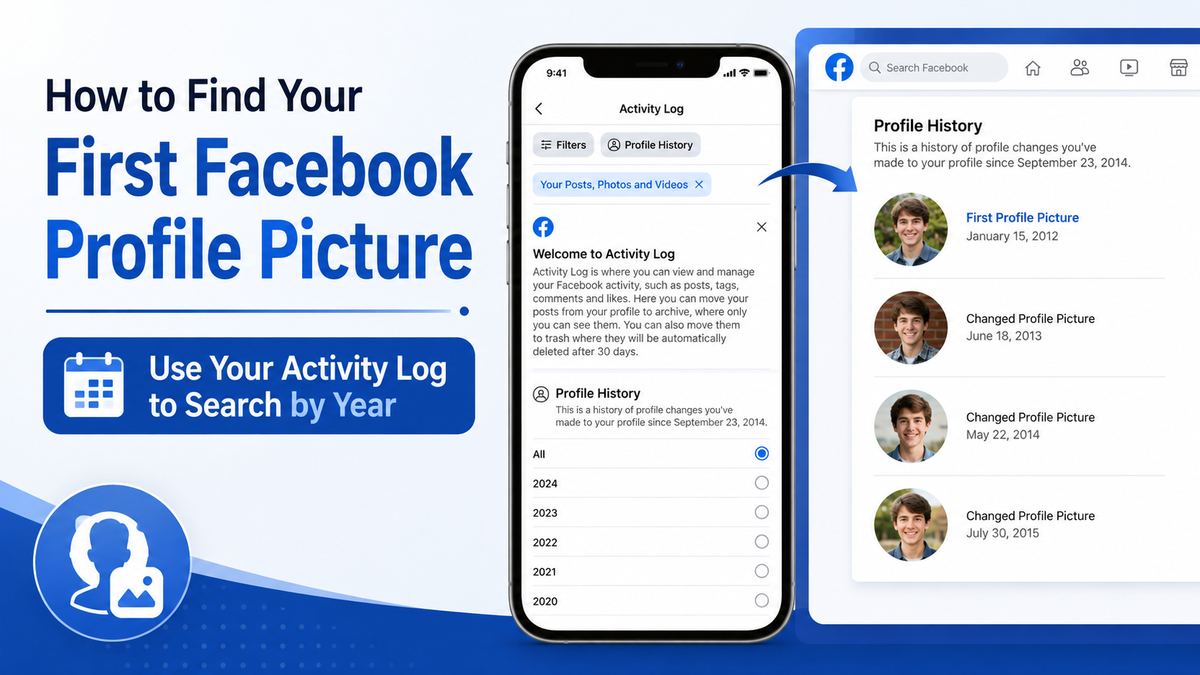 Use Your Activity Log to Search by Year