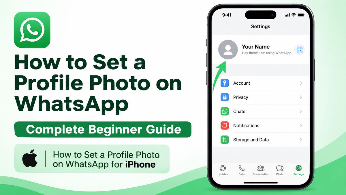How to Set a Profile Photo on WhatsApp for iPhone