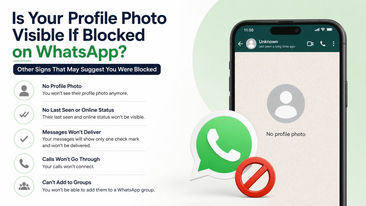 Other Signs That May Suggest You Were Blocked