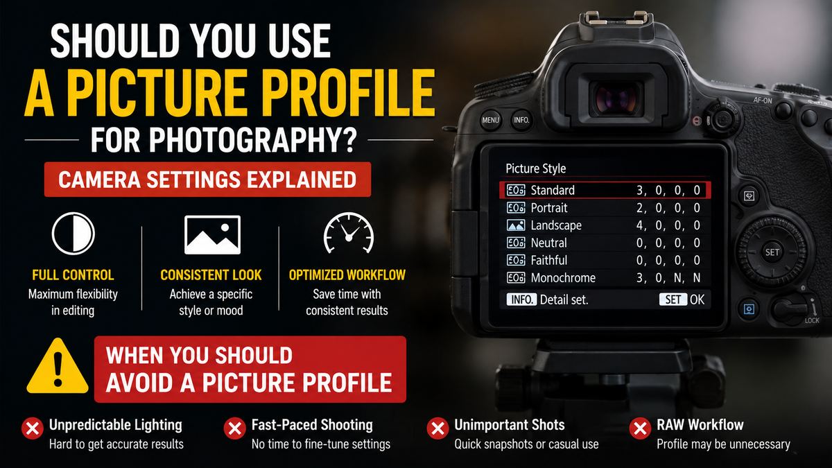 When You Should Avoid a Picture Profile