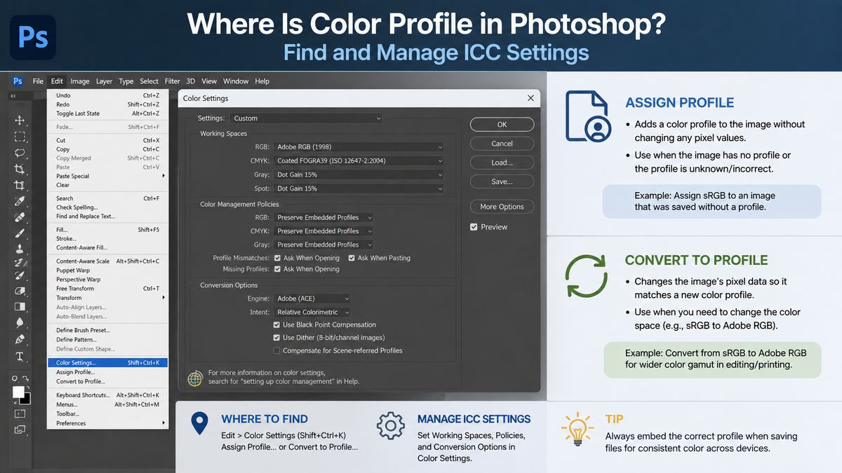 Assign Profile vs. Convert to Profile