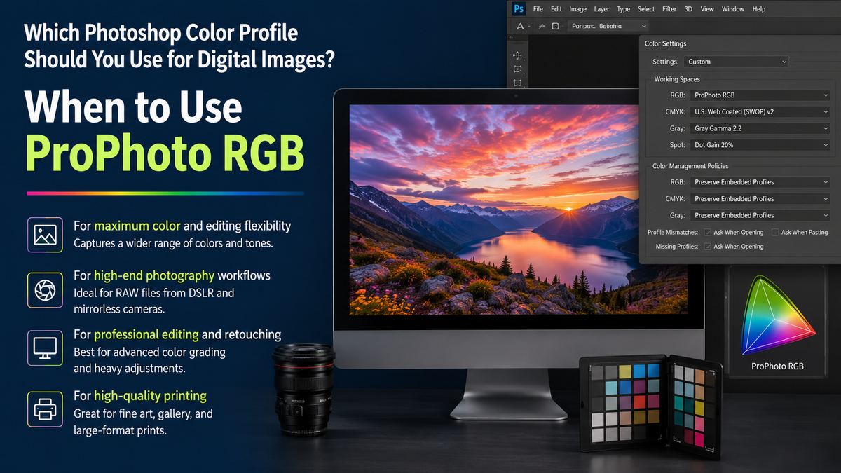 When to Use ProPhoto RGB