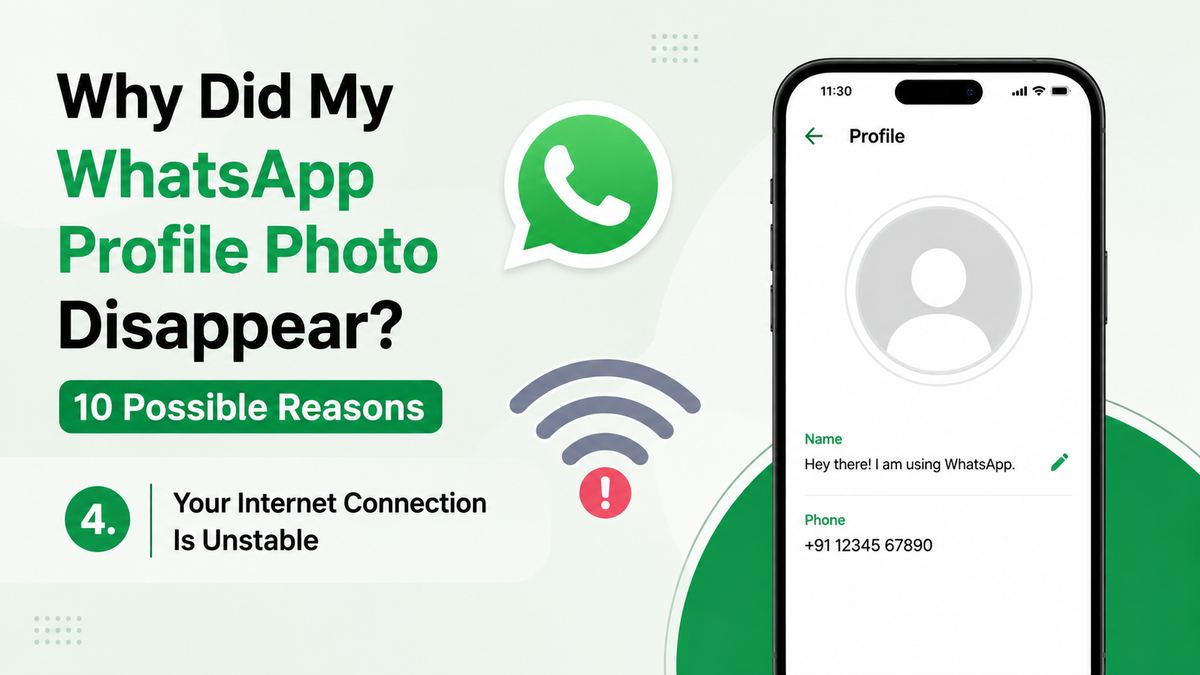 4. Your Internet Connection Is Unstable